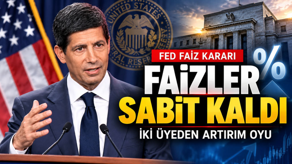 Fed faiz kararı 2026 – ABD Merkez Bankası ekim toplantısında faizleri sabit tuttu.