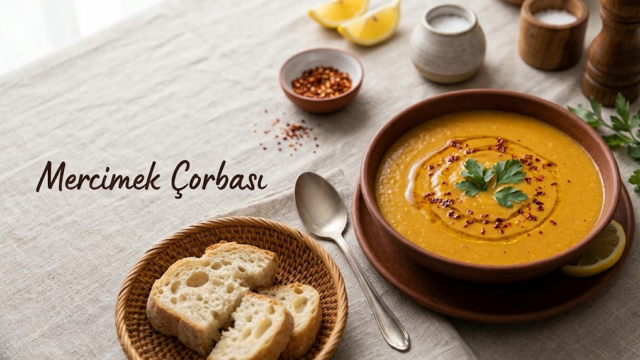 Mercimek çorbası tarifi – Türk usulü kırmızı mercimek çorbası