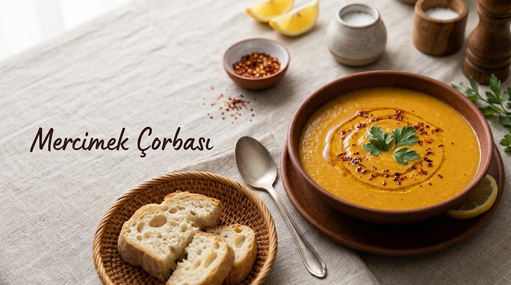 Mercimek çorbası tarifi – Türk usulü kırmızı mercimek çorbası