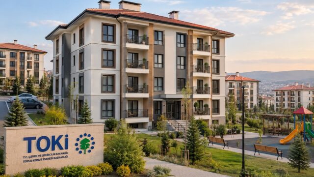 TOKİ kiralık konut evleri ve yerleşkesi